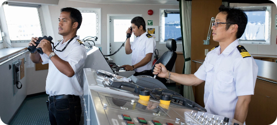 Ships, cruise ships, offshore and land-based jobs