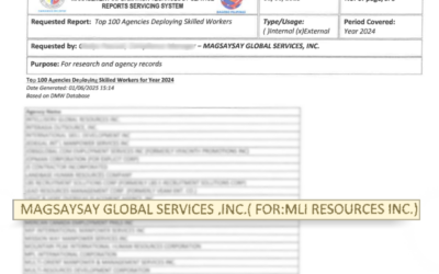 MGSI Remains Among the Top 50 Agencies Deploying Skilled Filipino Workers in 2024